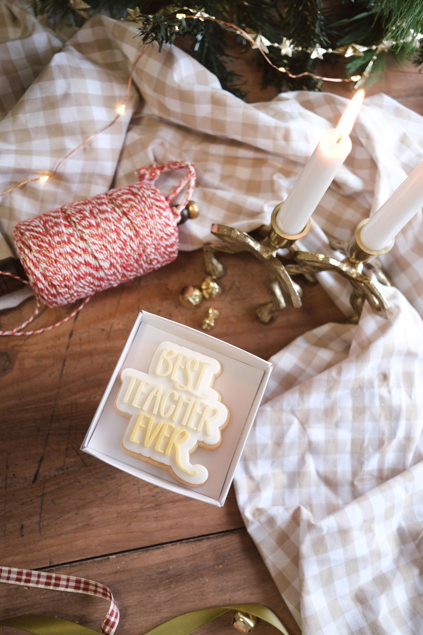 Best Teacher Ever - Individual Cookie