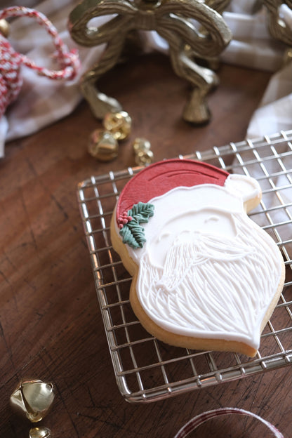 Santa Individual Cookies